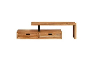 Meuble TV Bois d'acacia massif 2