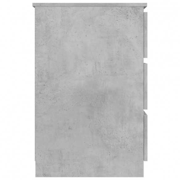 Bureau Gris béton 140x50x77 cm Aggloméré