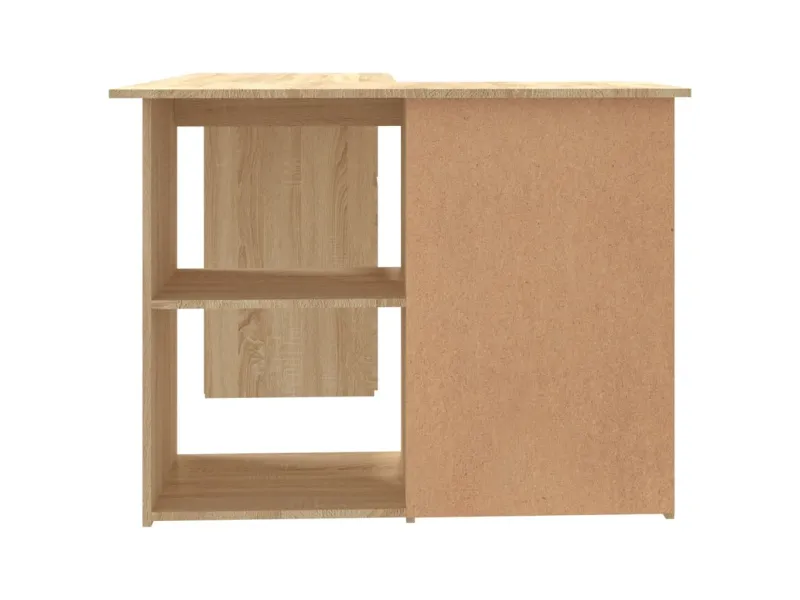 Bureau d'angle Chêne sonoma 145x100x76 cm Aggloméré