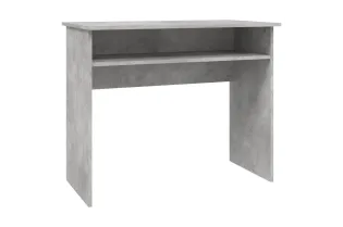 Bureau Gris béton 90x50x74 cm Aggloméré 2