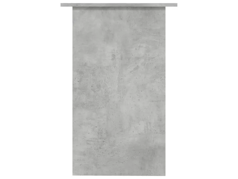 Bureau Gris béton 90x50x74 cm Aggloméré