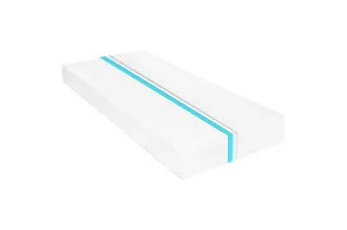 Matelas 90x200 cm 7 zones Mousse PU 16 cm H2 H3
