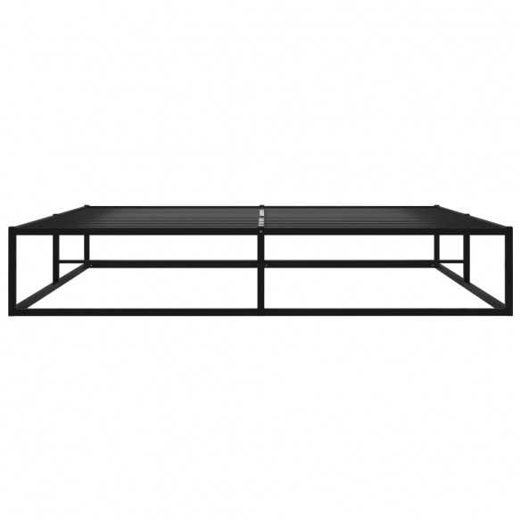 Lit Noir Métal 140x200 cm