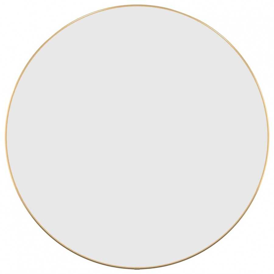 Miroir mural Doré Ø 60 cm Rond
