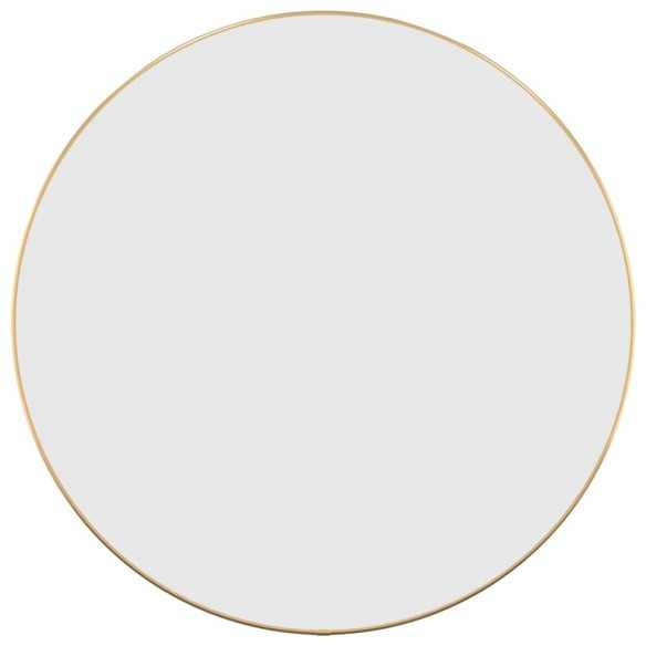 Miroir mural Doré Ø 60 cm Rond