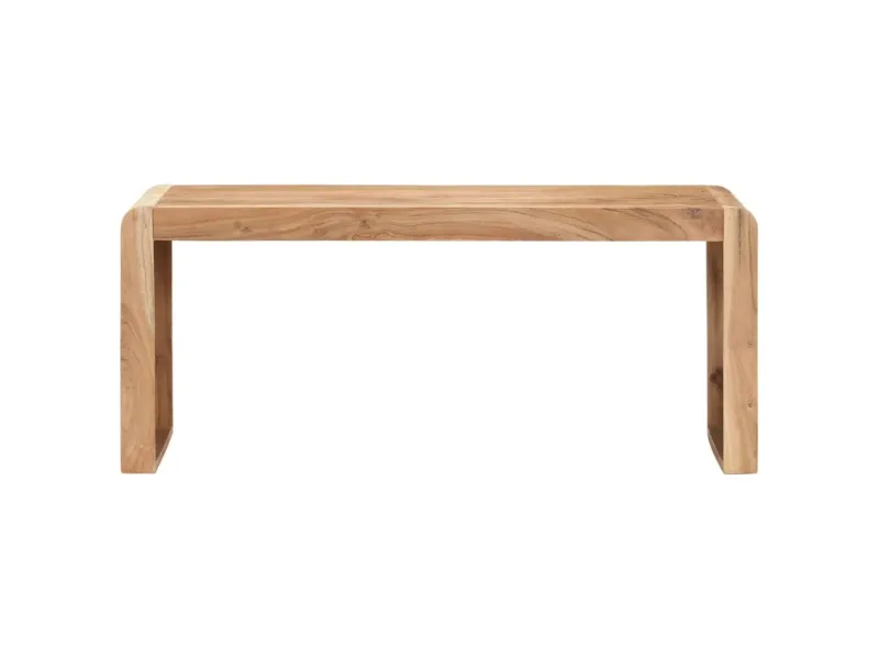 Banc 110x38x46 cm Bois solide d'acacia