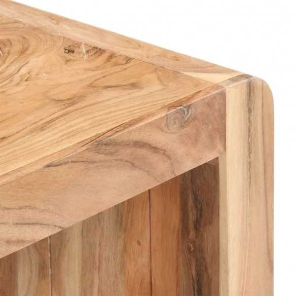 Banc 110x38x46 cm Bois solide d'acacia