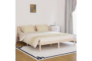 Lit Bois de pin massif 160x200 cm