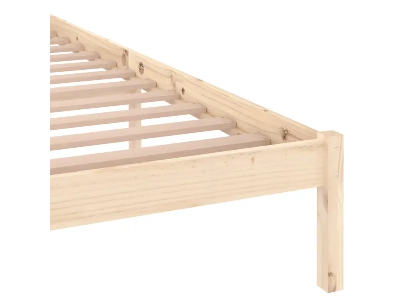 Lit Bois de pin massif 160x200 cm