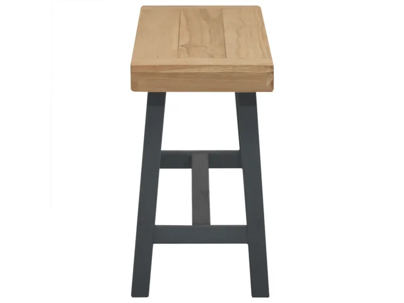 Banc 110 cm Bois massif de teck