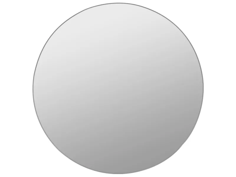 Ensemble de miroir mural 7 pcs Verre Rond