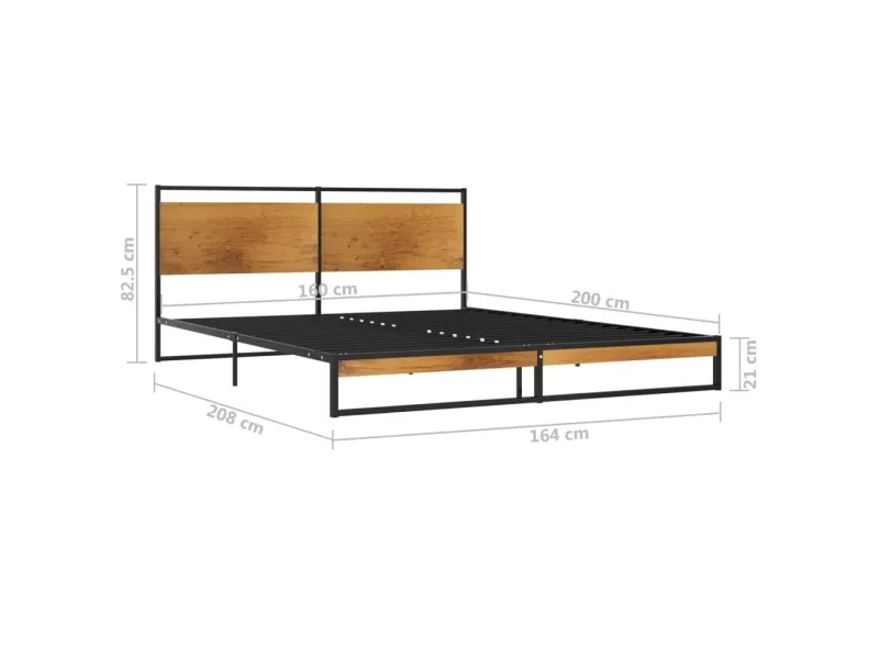 Lit Métal 160x200 cm