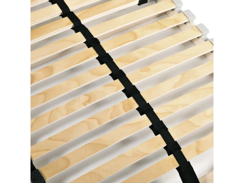 Sommier à lattes avec 28 lattes 7 zones 80 x 200 cm