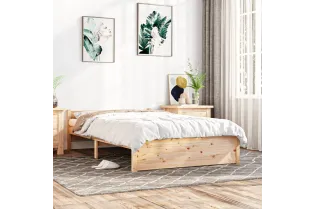 Lit Bois massif 140x200 cm