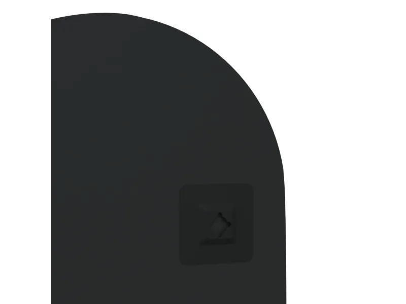 Miroir mural avec lumières LED 20x50 cm verre ovale