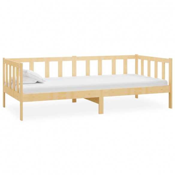 Lit Bois de pin massif 90x200 cm