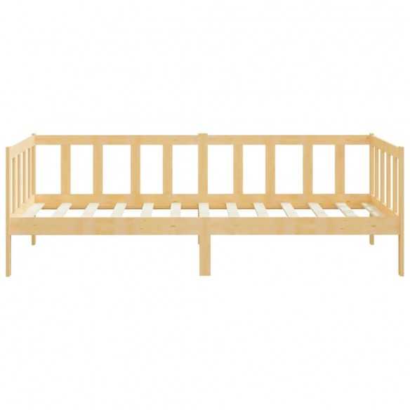 Lit Bois de pin massif 90x200 cm