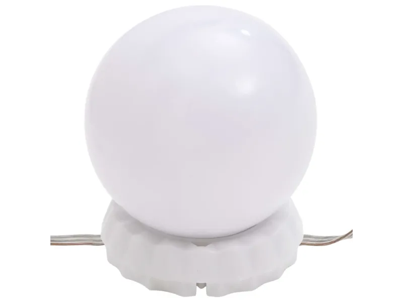 Miroir avec éclairage LED 90x45 cm Verre Arche