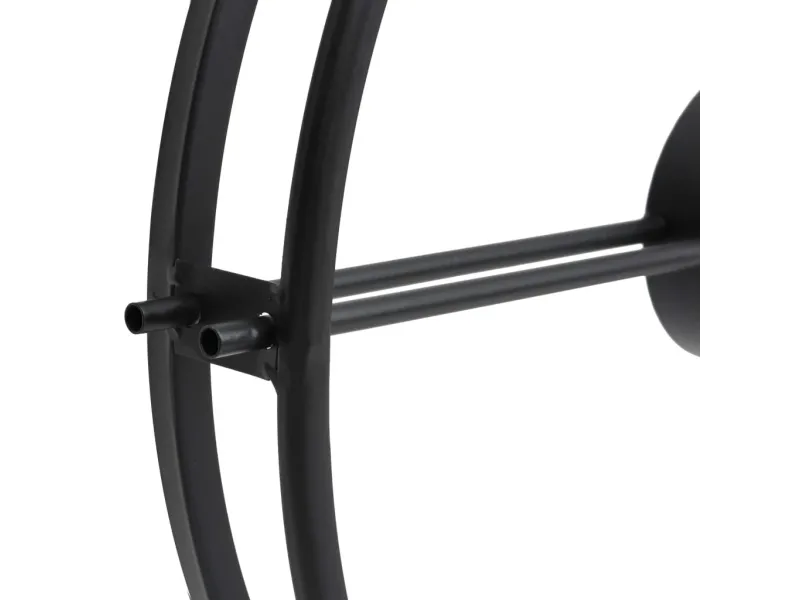 Horloge murale Noir 52 cm Fer