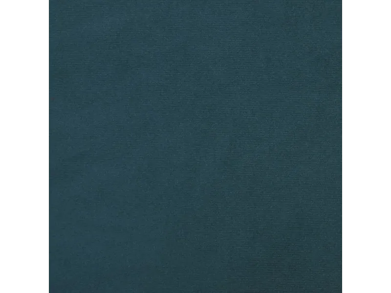 Canapé-lit à 2 places avec deux oreillers Bleu Velours