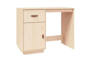Bureau 95x50x75 cm Bois massif de pin 2