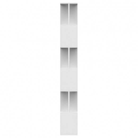 Bibliothèque/Séparateur de pièce Blanc 80x24x192 cm Aggloméré