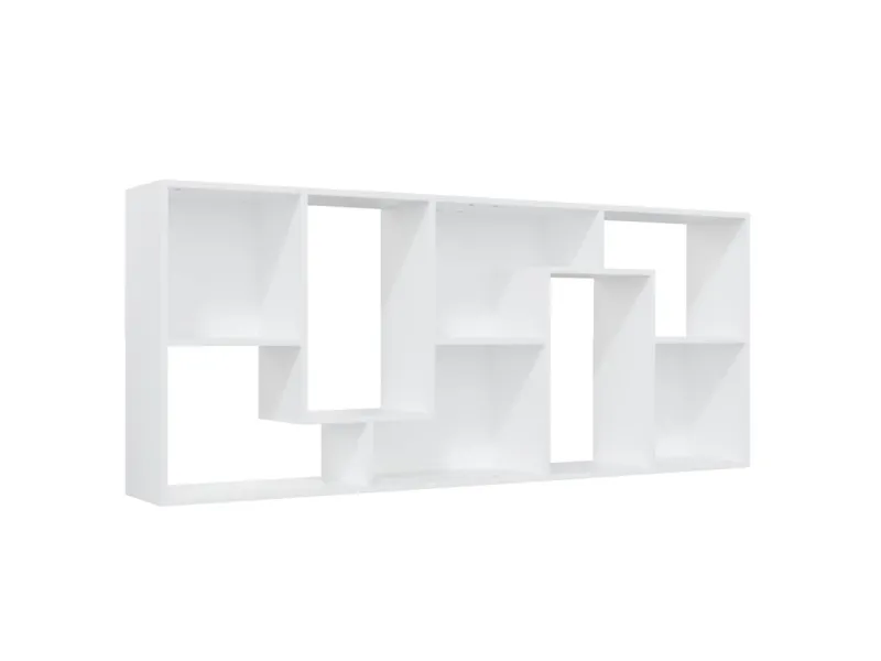 Bibliothèque Blanc 67x24x161 cm 