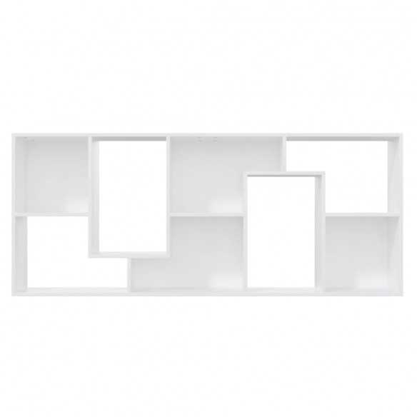 Bibliothèque Blanc 67x24x161 cm 