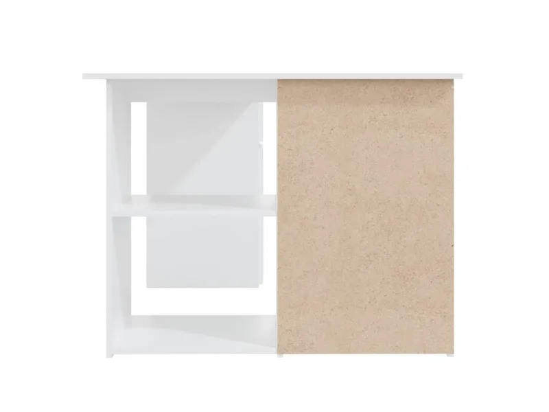 Bureau d'angle Blanc 145x100x76 cm 