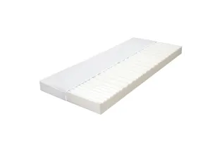 Matelas 90x200 cm 7 zones Mousse PU 10 cm H2 H3