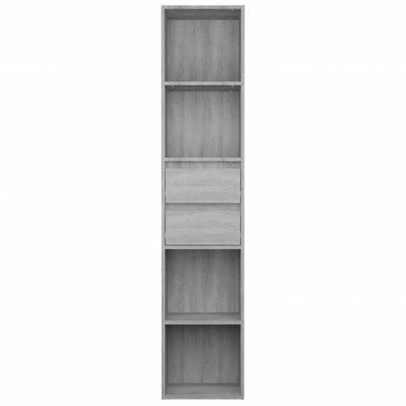 Bibliothèque Sonoma gris 36x30x171 cm 