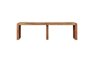 Banc 160x38x45 cm bois massif d'acacia 2