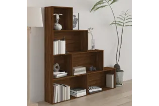 Armoire à livres Chêne marron 155x24x160 cm