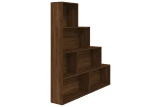 Armoire à livres Chêne marron 155x24x160 cm 2