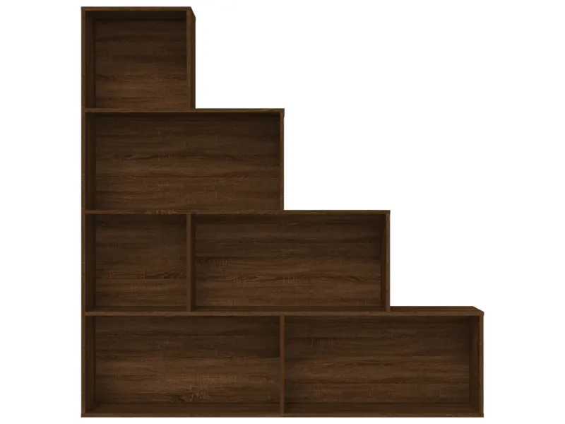 Armoire à livres Chêne marron 155x24x160 cm