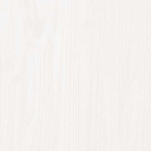 Lit blanc bois massif 120x190 cm petit double