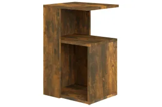 Table d'appoint Chêne fumé 36x30x56 cm  2