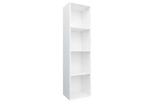 Bibliothèque/Meuble TV Blanc 36x30x143 cm  2