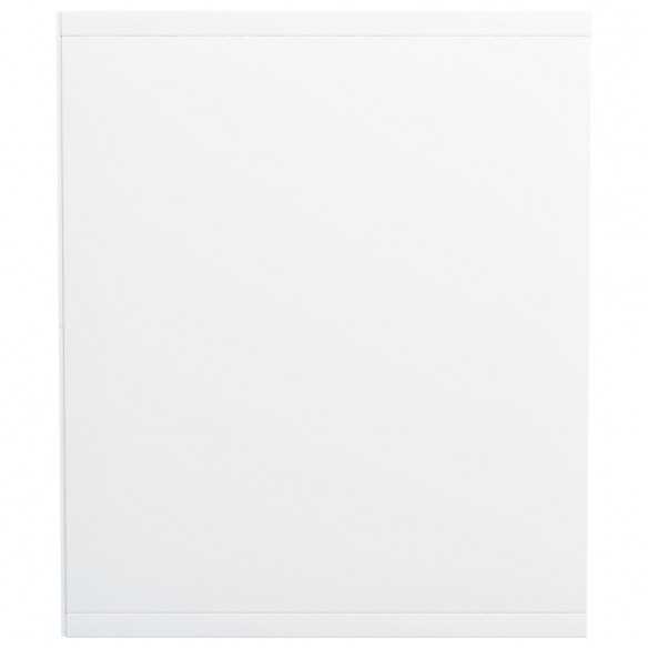 Bibliothèque/Meuble TV Blanc 36x30x143 cm 