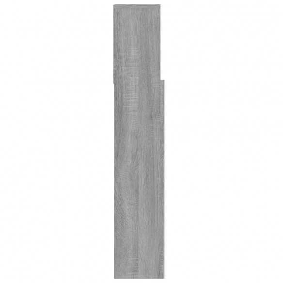 Armoire de tête de lit Sonoma gris 100x19x103,5 cm