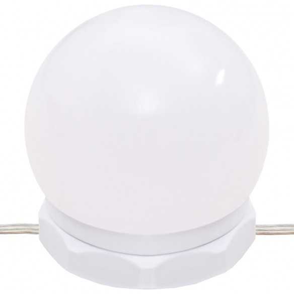 Coiffeuse avec LED Blanc 86,5x35x136 cm