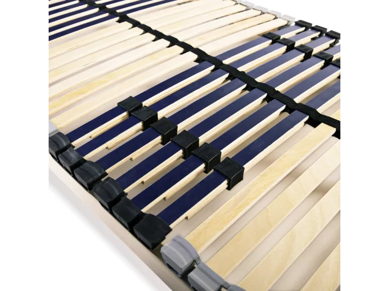 Sommier à lattes avec 42 lattes 7 zones 70 x 200 cm