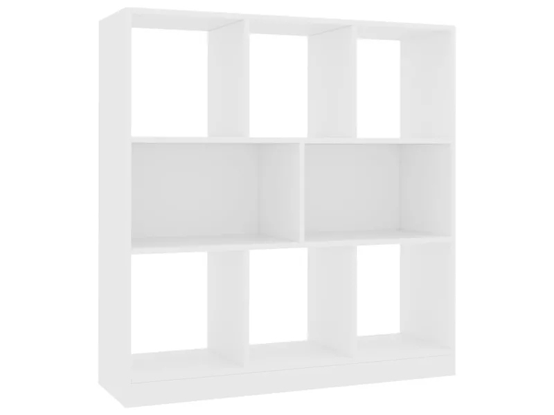 Bibliothèque Blanc 97,5x29,5x100 cm 