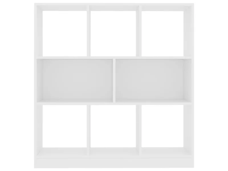 Bibliothèque Blanc 97,5x29,5x100 cm 