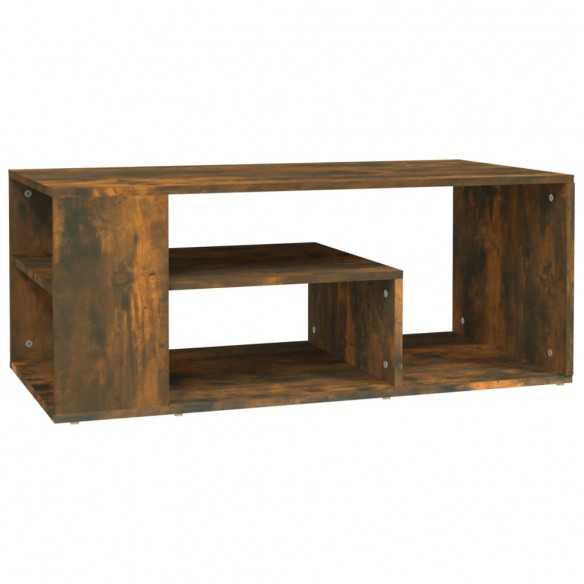Table basse Chêne fumé 100x50x40 cm 