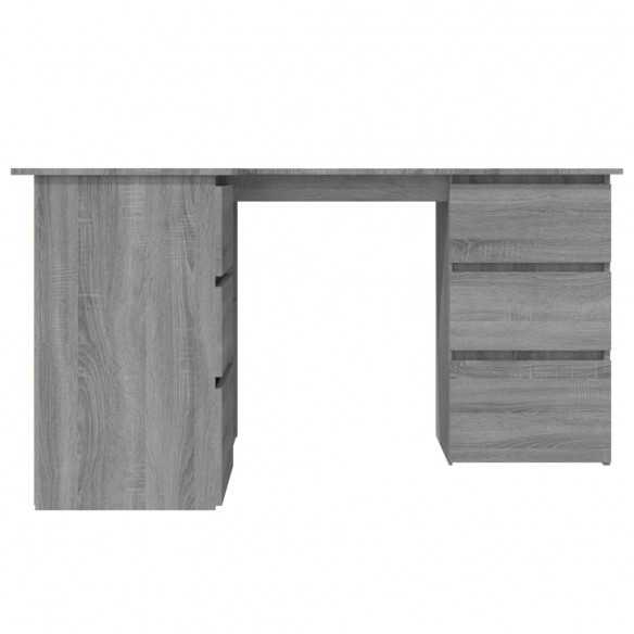 Bureau d'angle Sonoma gris 145x100x76 cm 