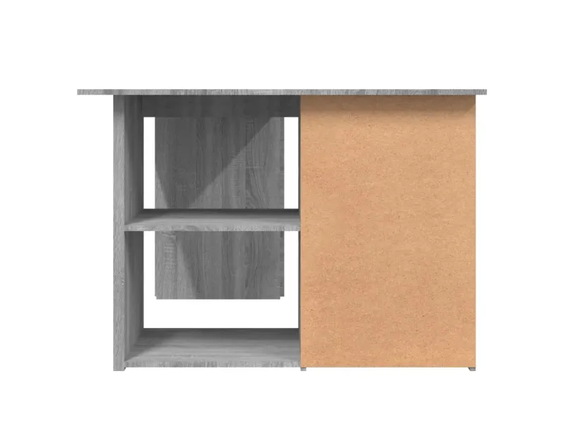Bureau d'angle Sonoma gris 145x100x76 cm 