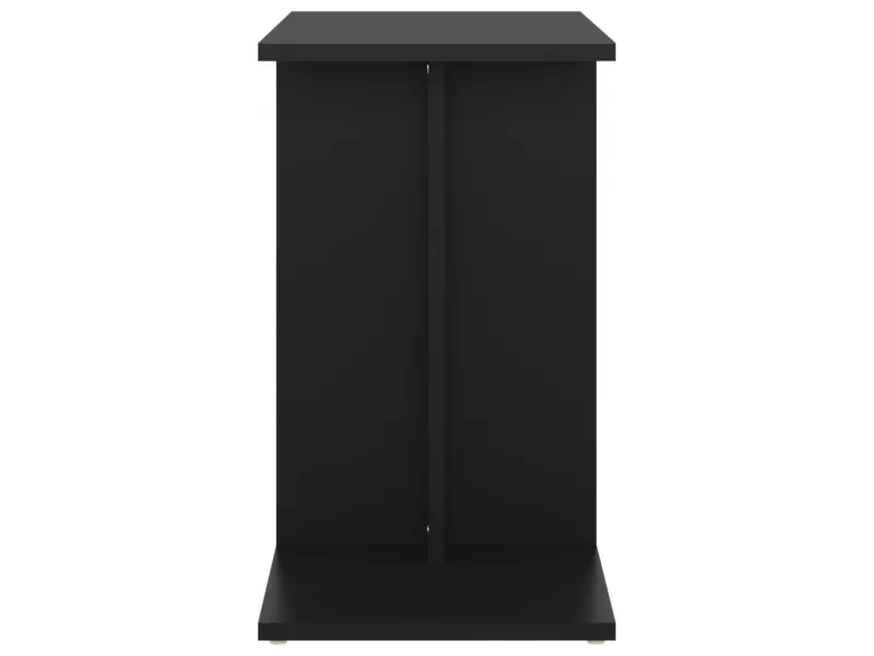 Table d'appoint Noir 50x30x50 cm Aggloméré