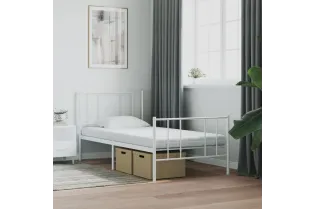Matelas en mousse 2 pcs blanc 90x190 cm 7 zones dureté 20 ILD 2