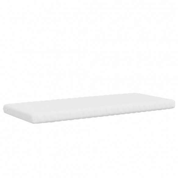 Matelas en mousse 2 pcs blanc 90x190 cm 7 zones dureté 20 ILD Matelas en mousse 2 pcs blanc 90x190 cm 7 zones dureté 20 ILD